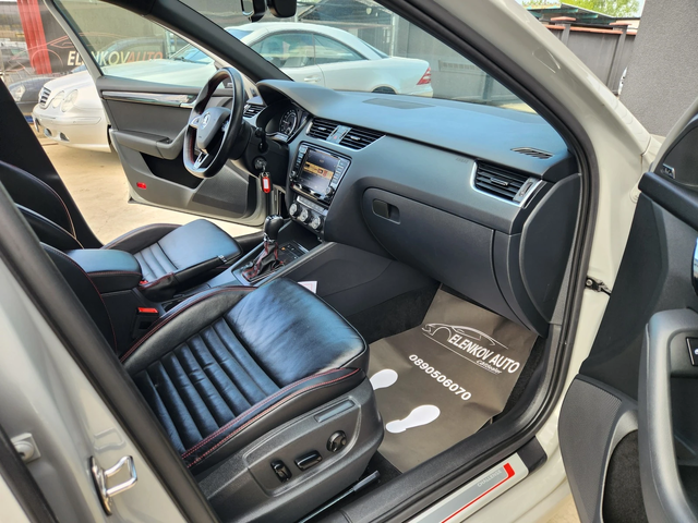 Skoda Octavia VRS 2.0TDI-184к.с-EURO6-АВТОМАТИК-ГЕРМАНИЯ - автомобили, коли, обяви за нови и употребявани 14