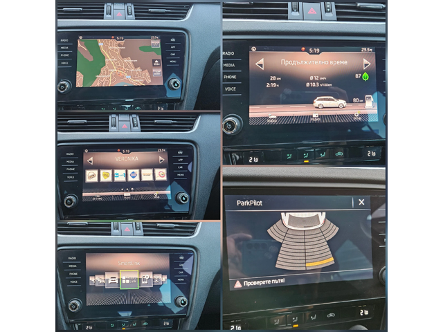 Skoda Octavia 1.6 TDI AVTOMAT/KLIMATRONIK/FACELIFT - автомобили, коли, обяви за нови и употребявани 13