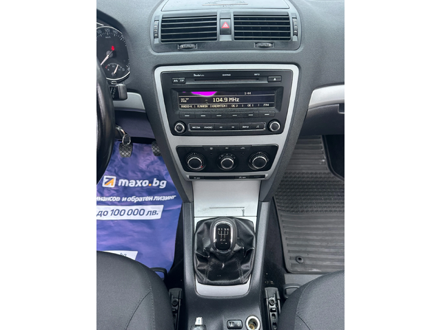 Skoda Octavia 1.6TDI 105kc EVRO5 - автомобили, коли, обяви за нови и употребявани 11