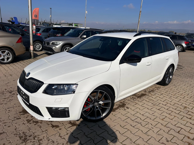 Skoda Octavia VRS AVTOMAT/NAVI/KOJA EURO 5 - автомобили, коли, обяви за нови и употребявани 0