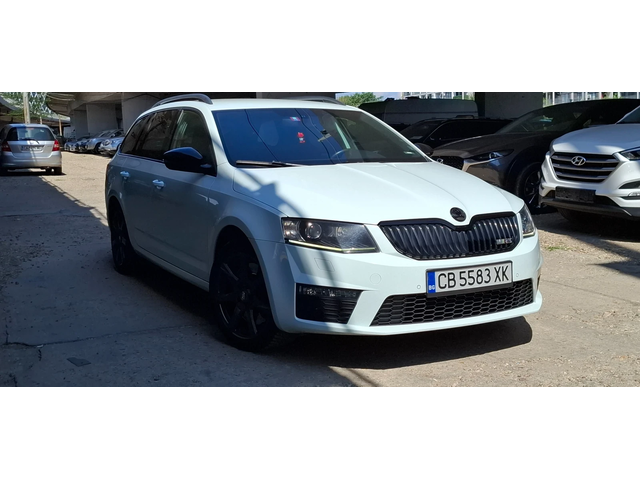 Skoda Octavia 2.0 Vrs 184kc Dsg Нави Лед - автомобили, коли, обяви за нови и употребявани 0