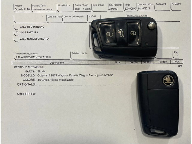 Skoda Octavia 1.4TSI CNG - автомобили, коли, обяви за нови и употребявани 16