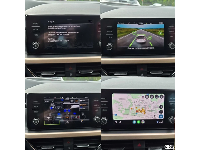 Skoda Scala ГАРАНЦИЯ 03.27г. БЕНЗИН АВТОМАТИК 61000км. - автомобили, коли, обяви за нови и употребявани 12