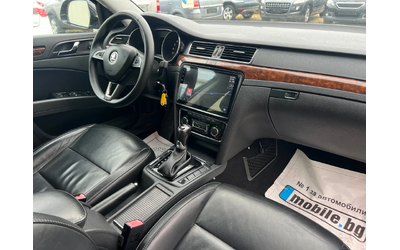 Skoda Superb 2.0TDI-140к.с./Памет/ Навигация/Кожа/Старт-стоп - автомобили, коли, обяви за нови и употребявани 14