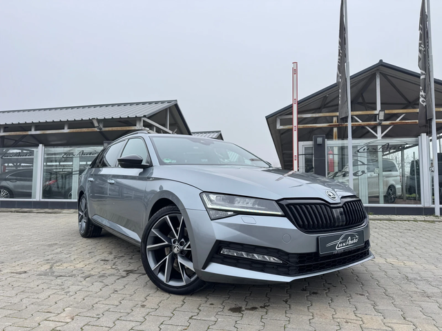 Skoda Superb 2.0TDI#SPORTLINE#ALCANTARA#DISTRONIC#ОБСЛУЖЕНА - автомобили, коли, обяви за нови и употребявани 1