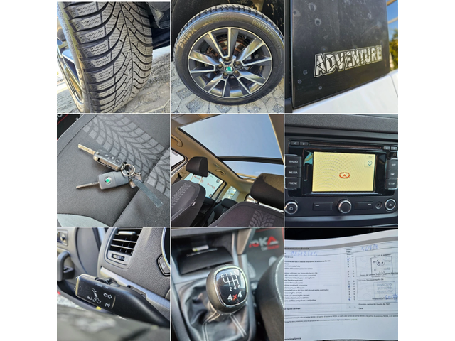 Skoda Yeti 2.0TDI-110кс= 4х4= 6СК= ADVENTURE= NAVI= ПАНОРАМА - автомобили, коли, обяви за нови и употребявани 16