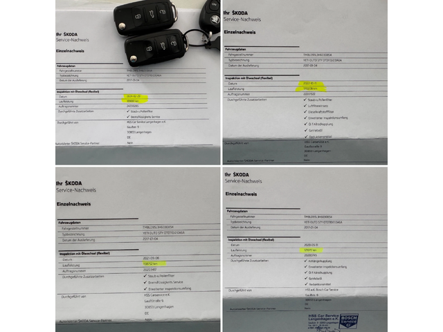 Skoda Yeti 2.0TDI* 150к.с* С ПЪЛНА СЕРВИЗНА ИСТОРИЯ В SKODA - автомобили, коли, обяви за нови и употребявани 15