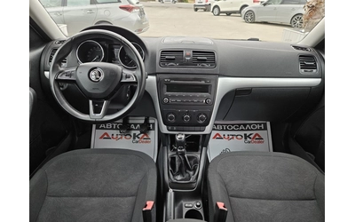 Skoda Yeti 1.6TDI-105kc= 159.000km= GreenLine= FACE= АВТОПИЛО - автомобили, коли, обяви за нови и употребявани 11