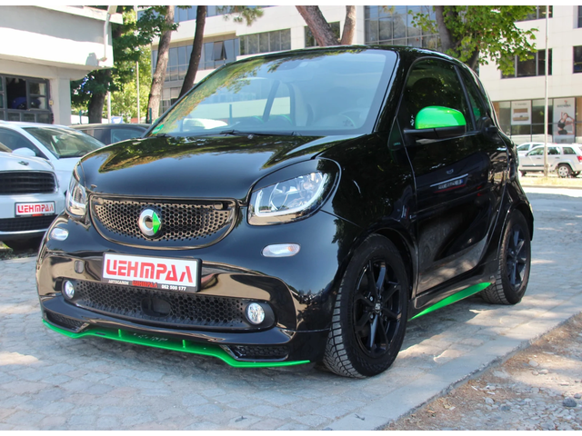 Smart Fortwo GREENFLACH  EQ  LED НОВ ВНОС ГЕРМАНИЯ - автомобили, коли, обяви за нови и употребявани 0