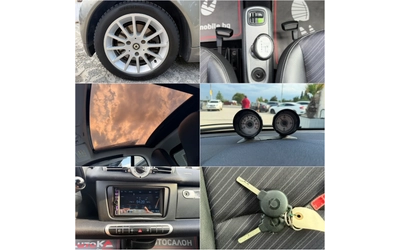 Smart Fortwo 1.0i-71кс.-КЛИМАТИК -АВТОМАТ-КАМЕРА - автомобили, коли, обяви за нови и употребявани 12