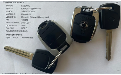 SsangYong Korando 2.0 E-XDI CLASSY AWD - автомобили, коли, обяви за нови и употребявани 16