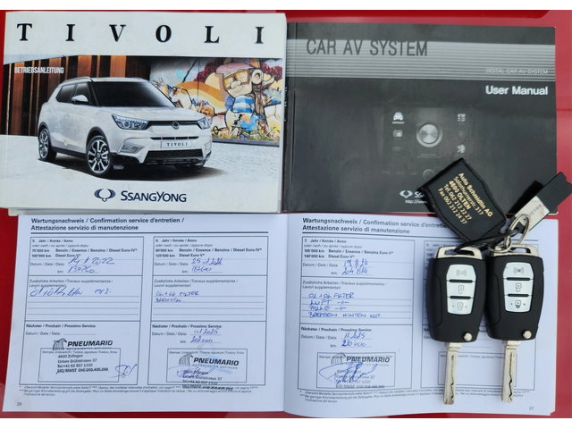 SsangYong Tivoli 1.6I-128к.с EURO 6b-НАВИГАЦИЯ-ШВЕЙЦАРИЯ - автомобили, коли, обяви за нови и употребявани 8
