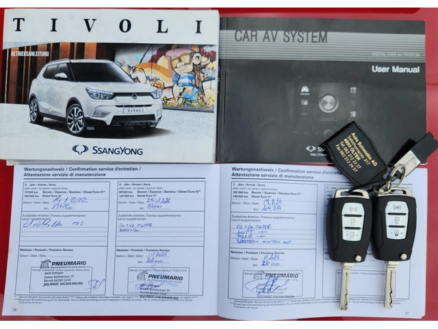 SsangYong Tivoli 1.6I-128к.с EURO 6b-НАВИГАЦИЯ-ШВЕЙЦАРИЯ - автомобили, коли, обяви за нови и употребявани 8