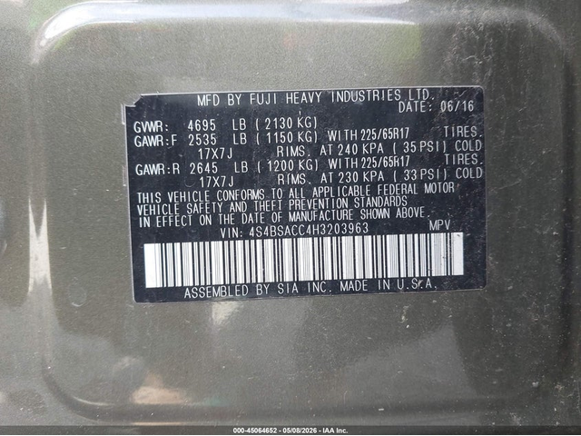 Subaru Outback 2.5L H-4 DOHC, VVT, 175HP All Wheel Drive - автомобили, коли, обяви за нови и употребявани 8
