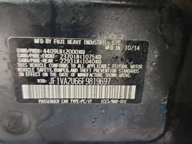 Subaru WRX * W/SPORT TECH PKG * ПОДГРЕВ* PANO* - автомобили, коли, обяви за нови и употребявани 6