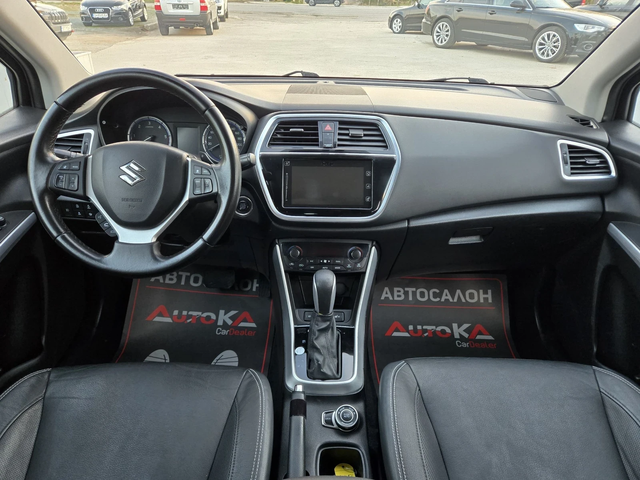 Suzuki SX4 S-Cross 1.6DDIS-120кс= ALL GRIP= АВТОМАТ= DISTRONIC= PANOR - автомобили, коли, обяви за нови и употребявани 11