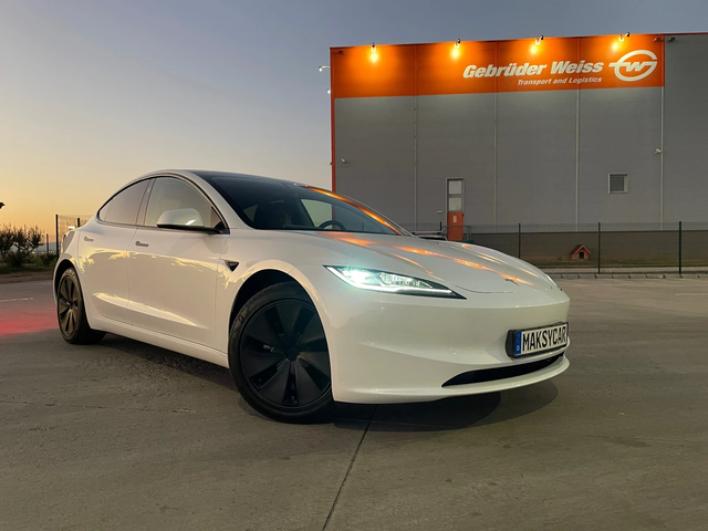 Tesla Model 3 New model 2024 LongRange - автомобили, коли, обяви за нови и употребявани 0