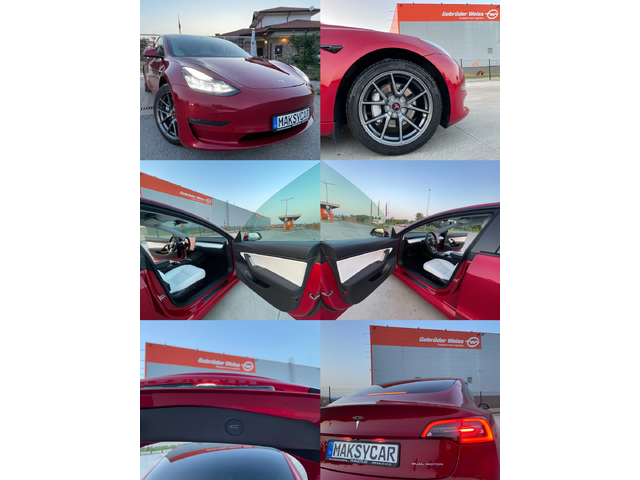 Tesla Model 3 Dual Motor Long-range AUTOPILOT - автомобили, коли, обяви за нови и употребявани 16