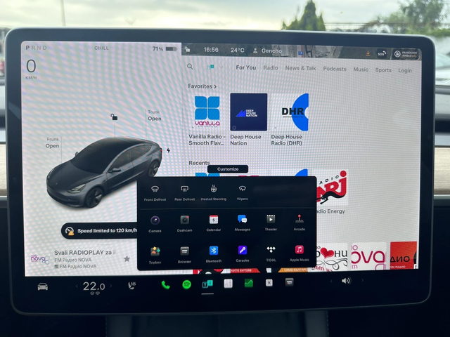 Tesla Model 3 Long Range/4x4/Dual motor/40 хил.км.!!! - автомобили, коли, обяви за нови и употребявани 15