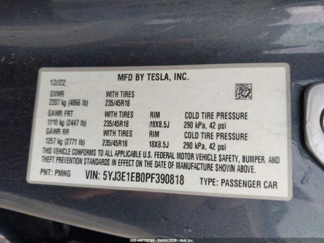Tesla Model 3 LONG RANGE DUAL MOTOR ALL-WHEEL DRIVE - автомобили, коли, обяви за нови и употребявани 10