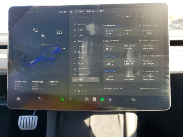 Tesla Model 3 Long Range AWD - автомобили, коли, обяви за нови и употребявани 8