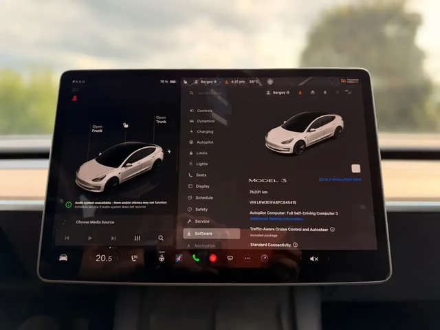 Tesla Model 3 RWD* НАЙ-ЗДРАВАТА БАТЕРИЯ* КРАЙНА ЦЕНА - автомобили, коли, обяви за нови и употребявани 9