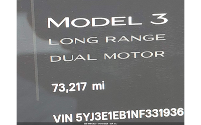 Tesla Model 3 ELECTRIC All Wheel Drive - автомобили, коли, обяви за нови и употребявани 15