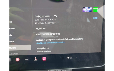 Tesla Model 3 ELECTRIC All Wheel Drive - автомобили, коли, обяви за нови и употребявани 6
