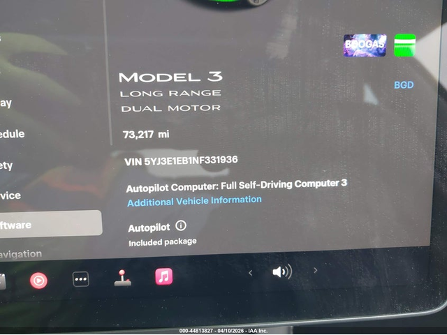 Tesla Model 3 ELECTRIC All Wheel Drive - автомобили, коли, обяви за нови и употребявани 6