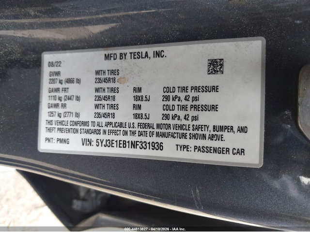 Tesla Model 3 ELECTRIC All Wheel Drive - автомобили, коли, обяви за нови и употребявани 8