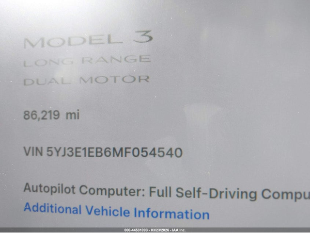 Tesla Model 3 ELECTRIC All Wheel Drive - автомобили, коли, обяви за нови и употребявани 15