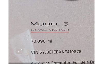 Tesla Model 3 ELECTRIC All Wheel Drive - автомобили, коли, обяви за нови и употребявани 6