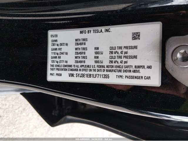 Tesla Model 3 ELECTRIC All Wheel Drive - автомобили, коли, обяви за нови и употребявани 8