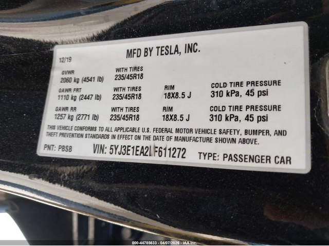 Tesla Model 3 U   U Rear Wheel Drive - автомобили, коли, обяви за нови и употребявани 8