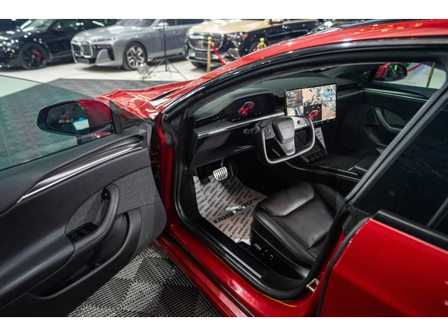 Tesla Model S PLAID 1020HP HD LED 360 ПАНО CARBON ЛИЗИНГ 100% - автомобили, коли, обяви за нови и употребявани 10