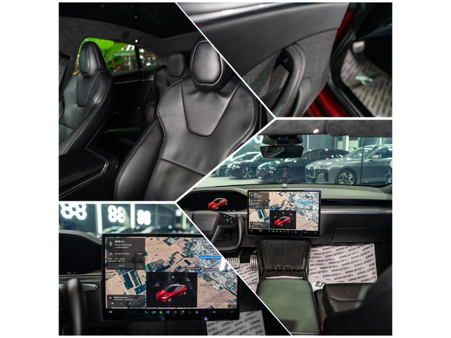 Tesla Model S PLAID 1020HP HD LED 360 ПАНО CARBON ЛИЗИНГ 100% - автомобили, коли, обяви за нови и употребявани 15