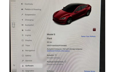 Tesla Model S PLAID-1020 k.с. - автомобили, коли, обяви за нови и употребявани 14