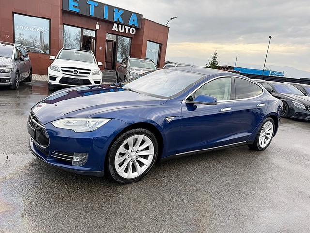 Tesla Model S S85-DISTRONIK-LED-BIXENON-NAVI-БЕЗПЛАТНО ЗАРЕЖДАНЕ - автомобили, коли, обяви за нови и употребявани 2