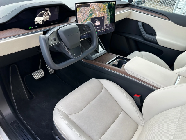 Tesla Model X 5 км./Dual Motor или  PLAID - автомобили, коли, обяви за нови и употребявани 13