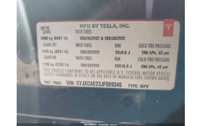 Tesla Model X 75D AWD - автомобили, коли, обяви за нови и употребявани 10