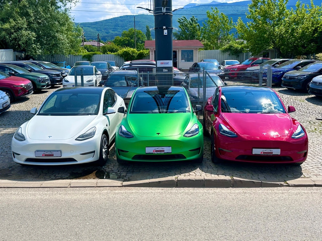 Tesla Model Y 5км/Rear-wheel drive, long range или Performancе - автомобили, коли, обяви за нови и употребявани 1