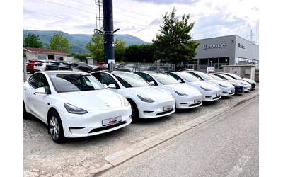 Tesla Model Y Dual Motor - автомобили, коли, обяви за нови и употребявани 6