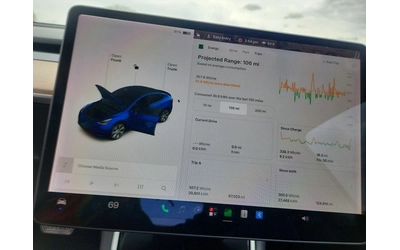 Tesla Model Y LONG RANGE DUAL MOTOR AWD ТЕРМОПОМПА* - автомобили, коли, обяви за нови и употребявани 8