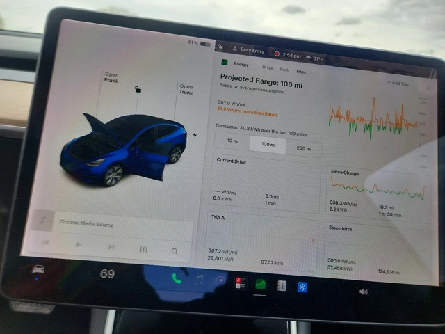 Tesla Model Y LONG RANGE DUAL MOTOR AWD ТЕРМОПОМПА* - автомобили, коли, обяви за нови и употребявани 8