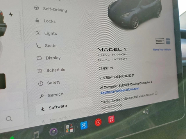 Tesla Model Y LONG RANGE* DUAL MOTOR* КОЖА* ПОДГРЕВ* ПАНО* - автомобили, коли, обяви за нови и употребявани 8