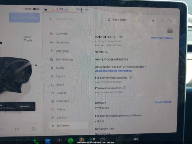 Tesla Model Y LONG RANGE* DUAL MOTOR* КОЖА* ПОДГРЕВ* ПАНОРАМА* - автомобили, коли, обяви за нови и употребявани 6