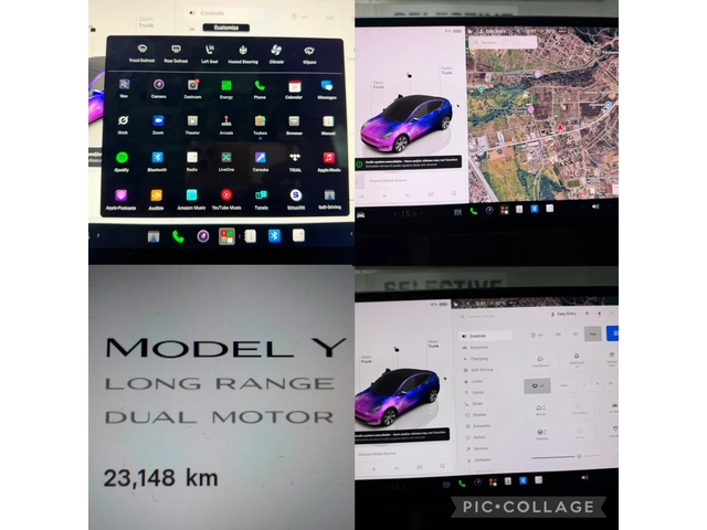 Tesla Model Y 2024 * 23 148km* Dual Motor * Long Range* - автомобили, коли, обяви за нови и употребявани 13
