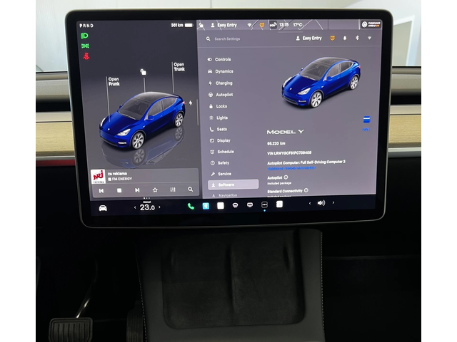 Tesla Model Y Standart Range RWD - автомобили, коли, обяви за нови и употребявани 14