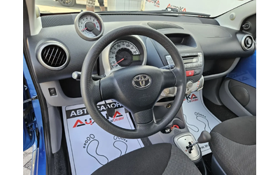 Toyota Aygo 1.0vvti-68кс= АВТОМАТ= 100.000км= КЛИМАТИК - автомобили, коли, обяви за нови и употребявани 7