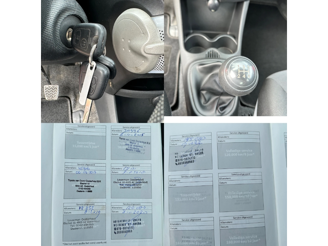 Toyota Aygo 1.0i 68HP - автомобили, коли, обяви за нови и употребявани 13